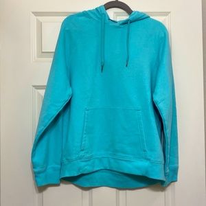 Tiffany Blue soft Hoodie Sweatshirt L